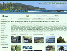 Tablet Screenshot of freeirishphotos.com